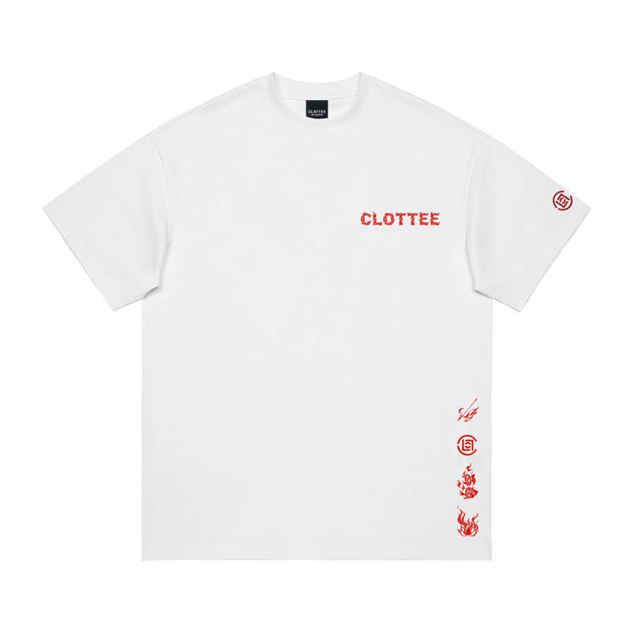 CLOT T Shirts Unisex Crew Neck Moderate Straight Fit