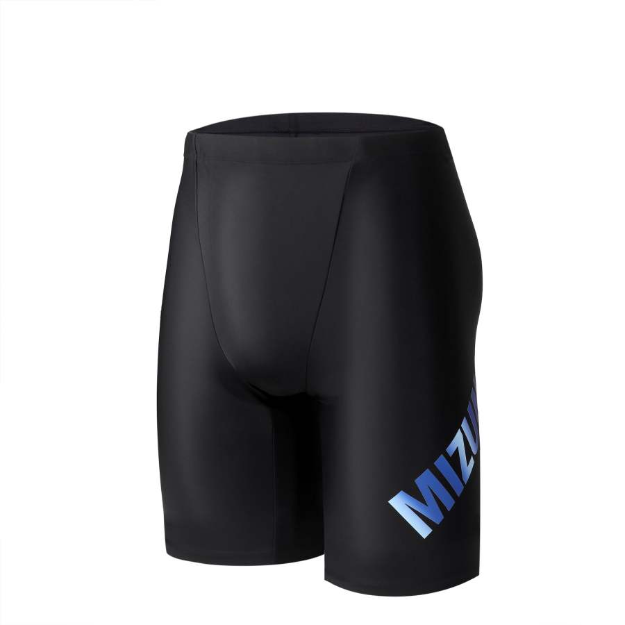 Mizuno Swimming Shorts Men's Black Blue Moderate