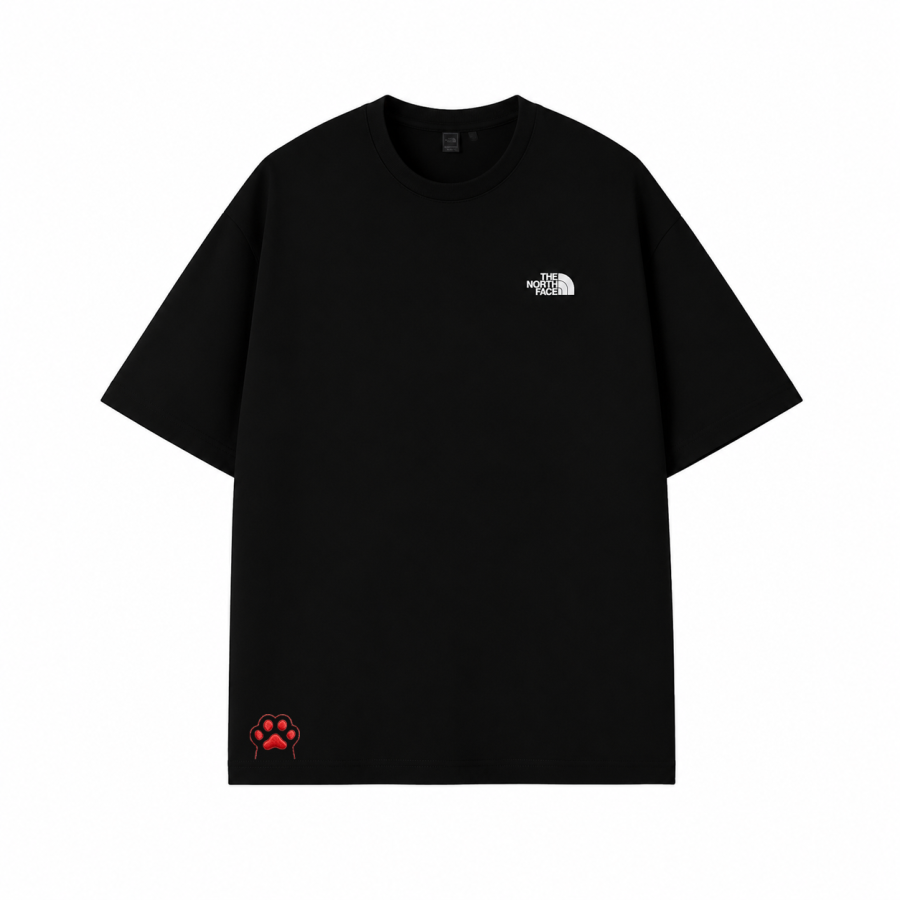 THE NORTH FACE T Shirts Unisex Black Crew Neck Moderate