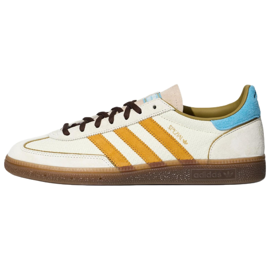 Adidas Originals HANDBALL SPEZIAL German Army Trainers Unisex Ivory White/Textured Orange/Sandstorm