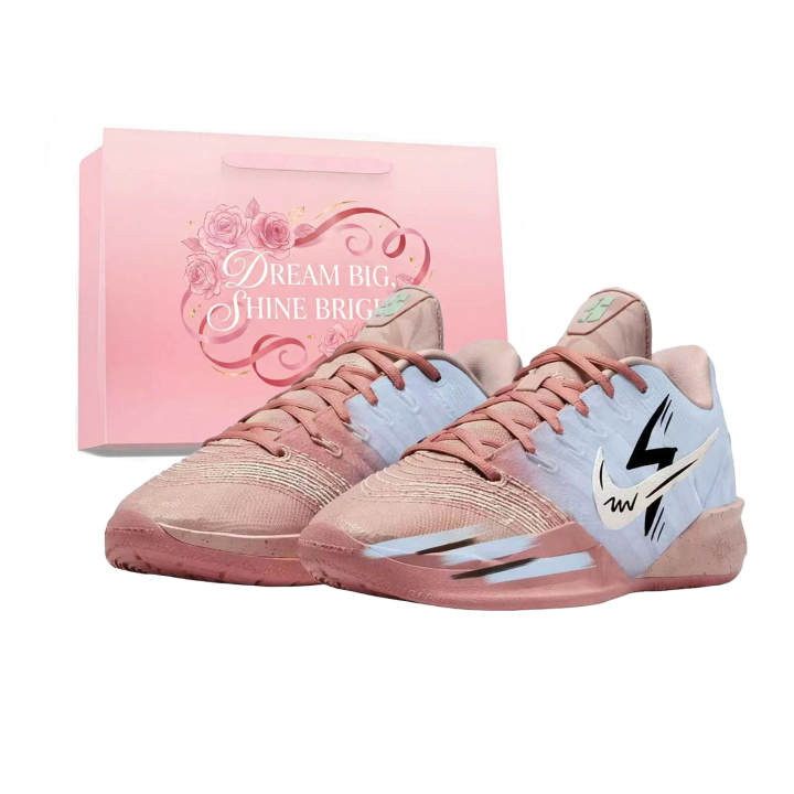 Nike Nike Sabrina 3 Basketball Shoes Unisex Low Top Pink/Blue