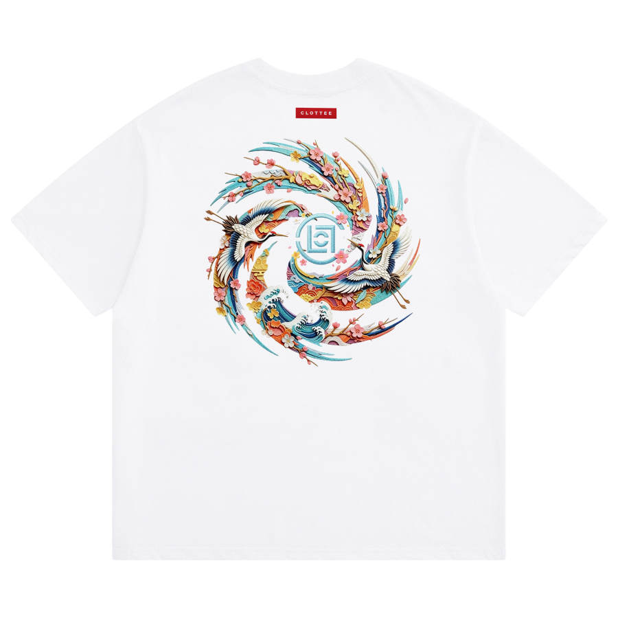 CLOT T Shirts Unisex Crew Neck Moderate Straight Fit
