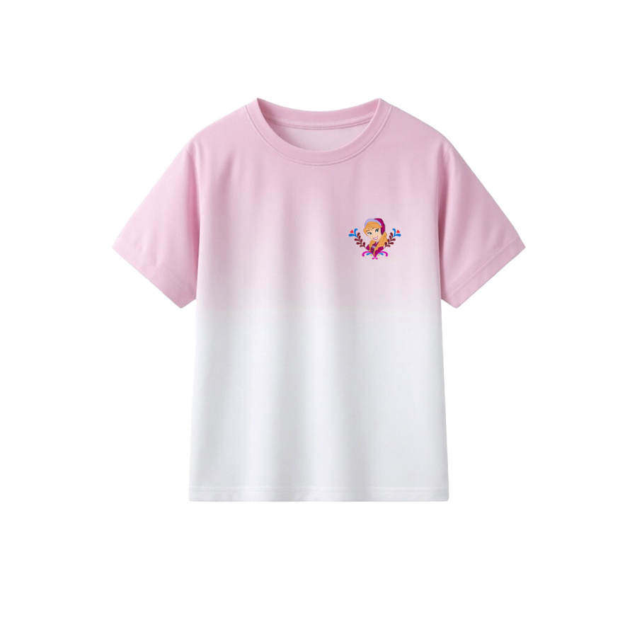 Disney Disney Grade School T Shirts Crew Neck Thin Stretch