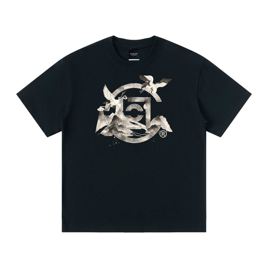 CLOT T Shirts Unisex Crew Neck Moderate Straight Fit