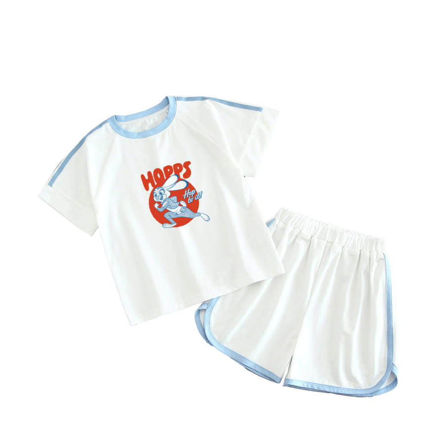 Disney Grade School Casual Sportswear Crew Neck Thin Stretch None