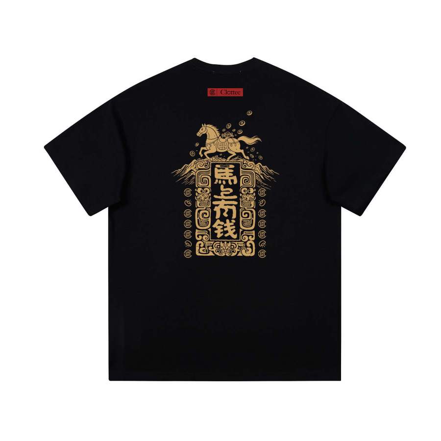 CLOT T Shirts Unisex Crew Neck Moderate Straight Fit