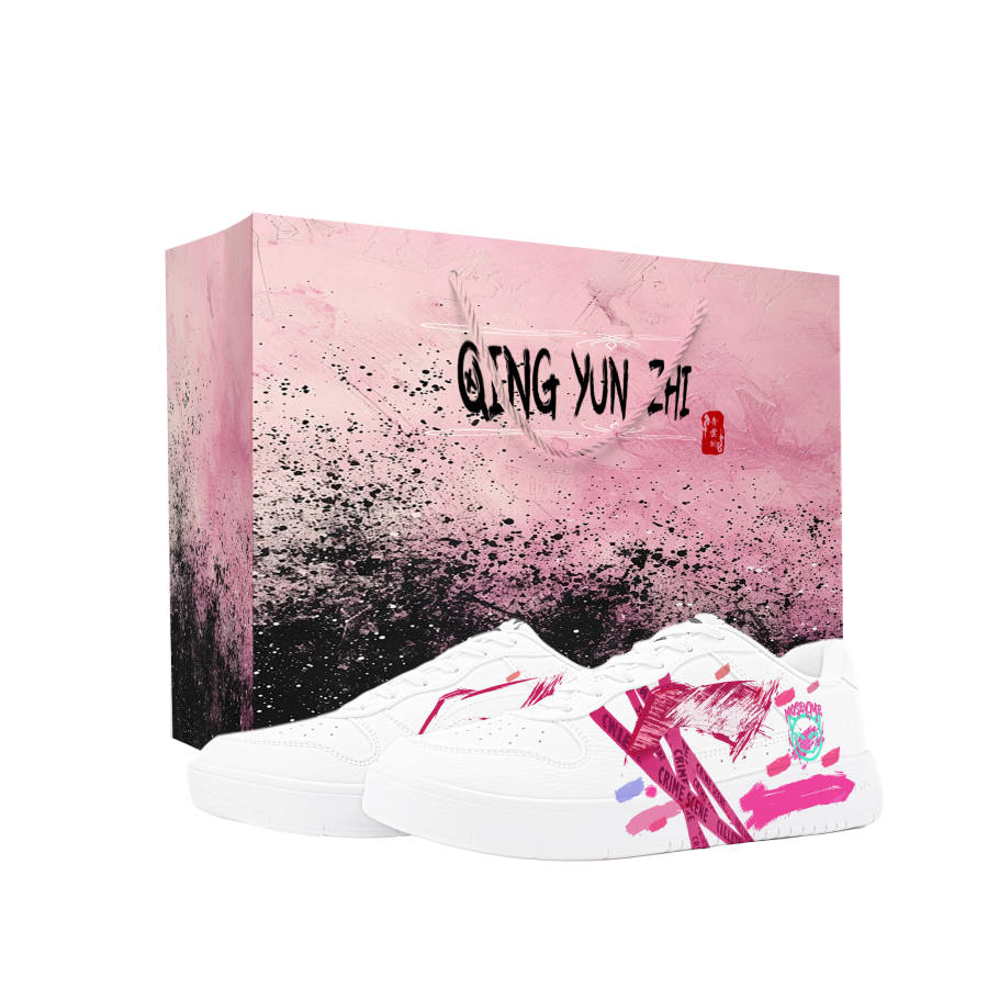 Li-Ning Li Ning Floating Boat Skateboard Shoes Women's Low Top White