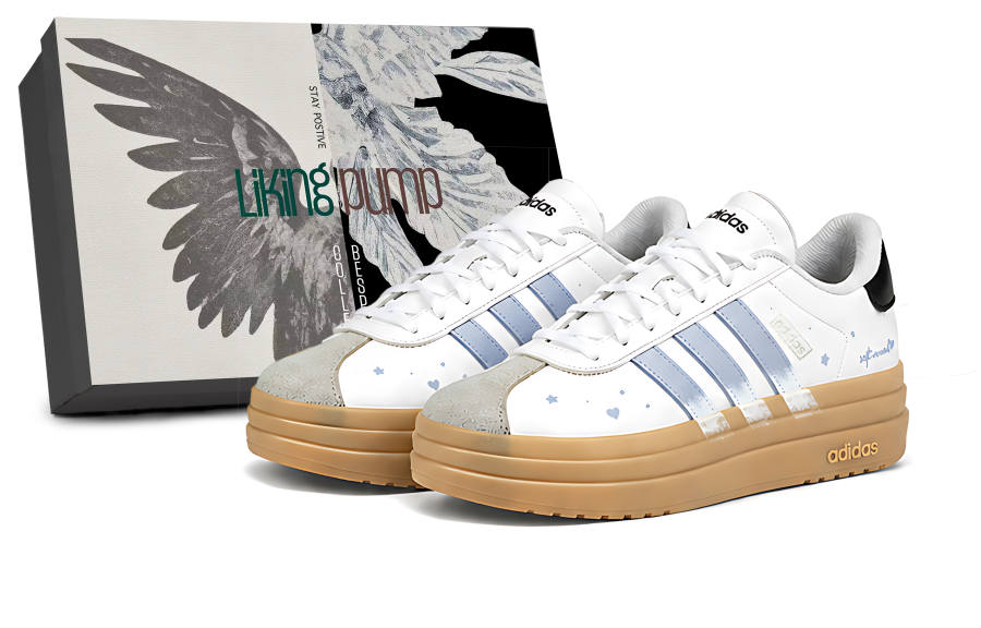 Adidas Adidas VL Court Bold Skateboard Shoes Women's Low Top Blue