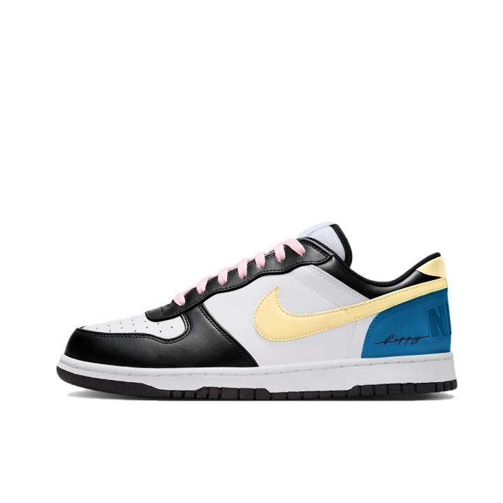 Nike Nike Big Skateboard Shoes Unisex Low Top Blue/White