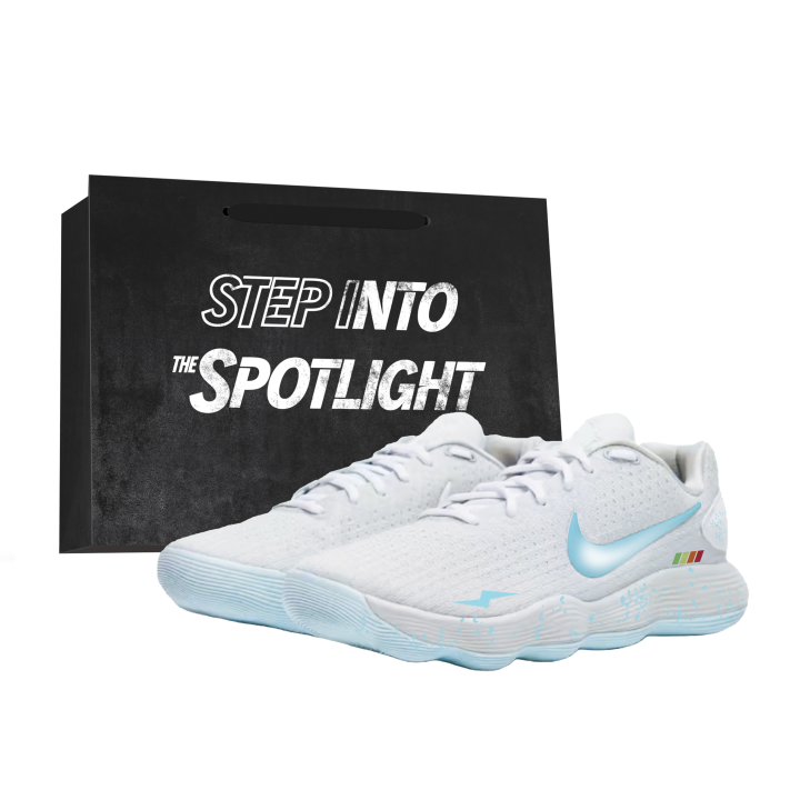 Nike Nike Hyperdunk 2017 Basketball Shoes Men's Low Top Gray Blue