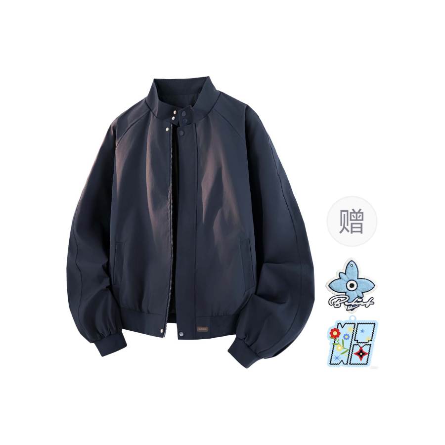 WARRIOR WARRIOR Jackets Unisex Stand Collar Moderate Straight Fit