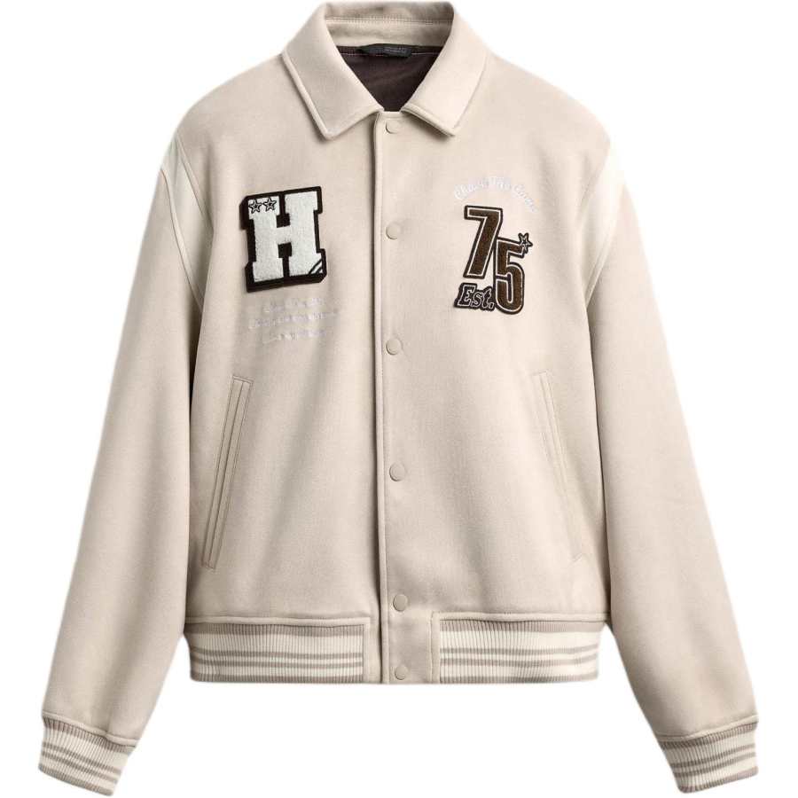 ZARA ZARA Jackets Men's White Lapel Moderate