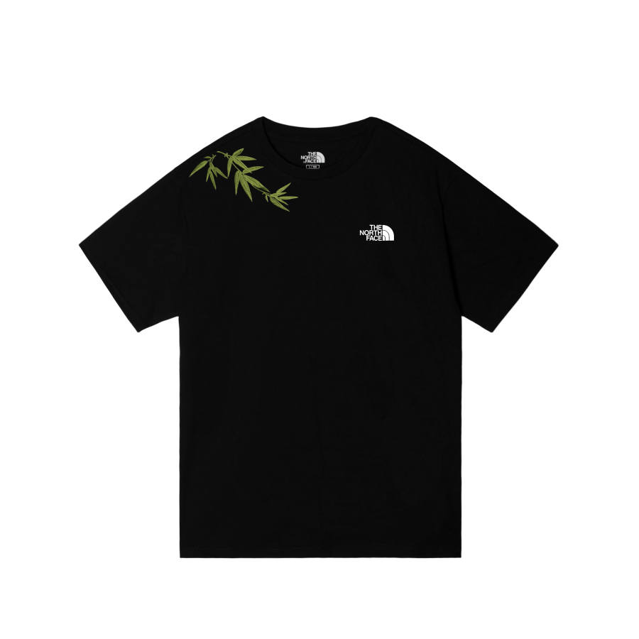 THE NORTH FACE T Shirts Unisex Black Crew Neck Moderate