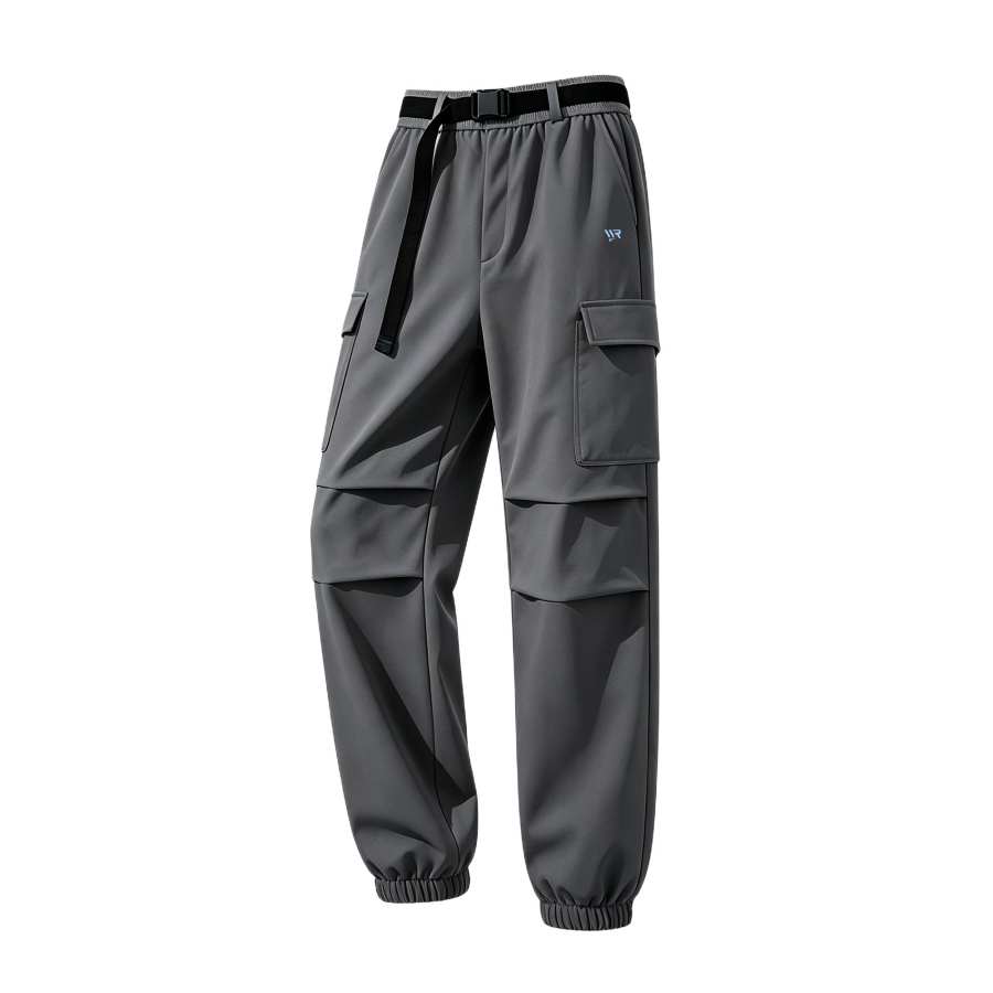WARRIOR WARRIOR Windbreaker Pants Unisex Moderate Cuffed Pants