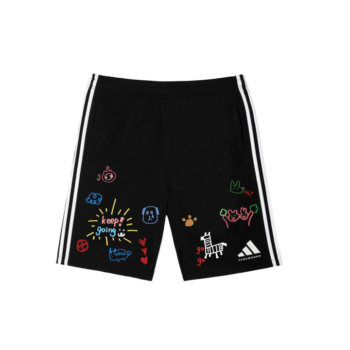 Adidas Adidas Taekwondo Casual Shorts Men's Black Moderate