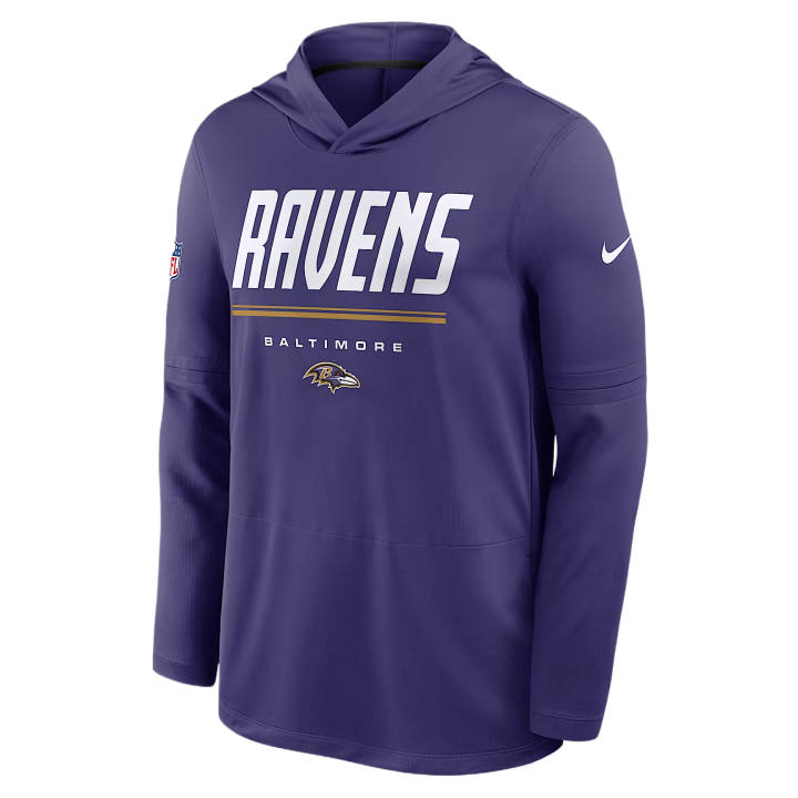 Nike Nike Sweatshirts Men's Purple Hooded Non Detachable Thin