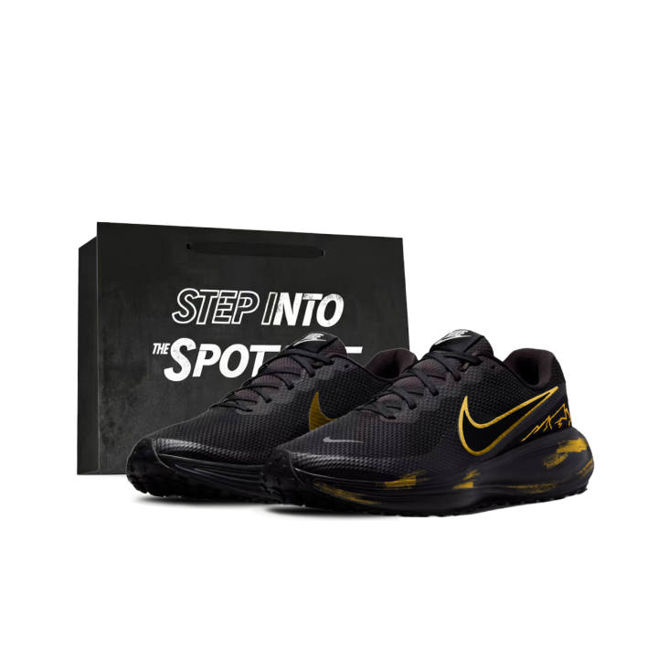 Nike Nike REVOLUTION 8 Running Shoes Unisex Low Top Black/Gold