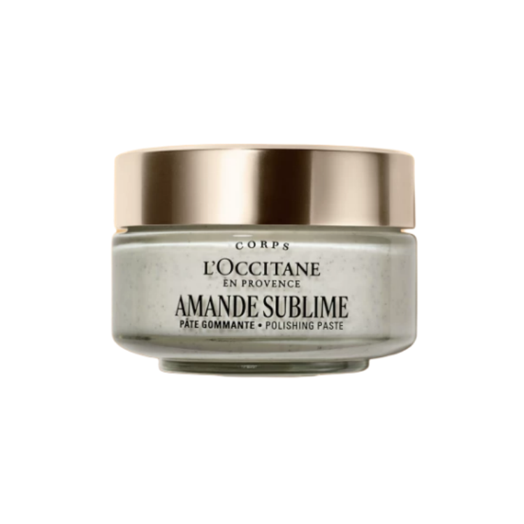 LOCCITANE Sweet Almond Tightening Full Body Scrub 200ml Exfoliating Hydrating Cleaning