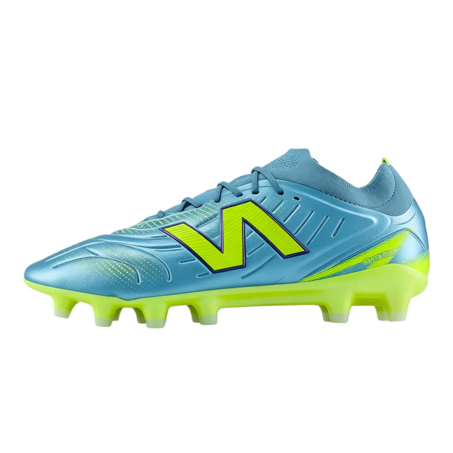 New Balance New Balance Tekela Pro Low Laced V5 Soccer Shoes Unisex Low Top Metal & Alkaline Green & Marine Blue