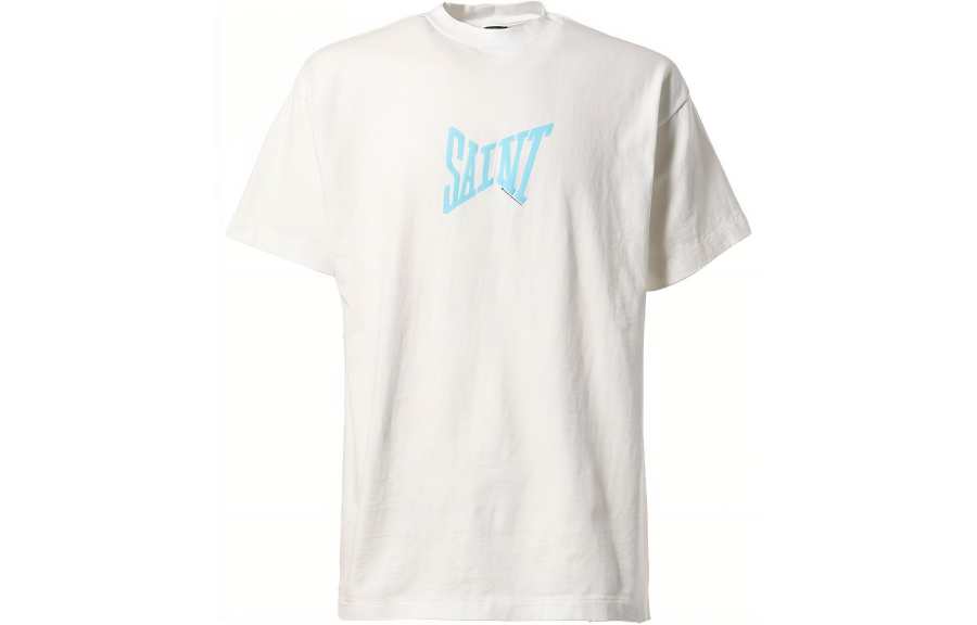 SAINT Mxxxxxx Saint Michael Ribon Saint T shirt