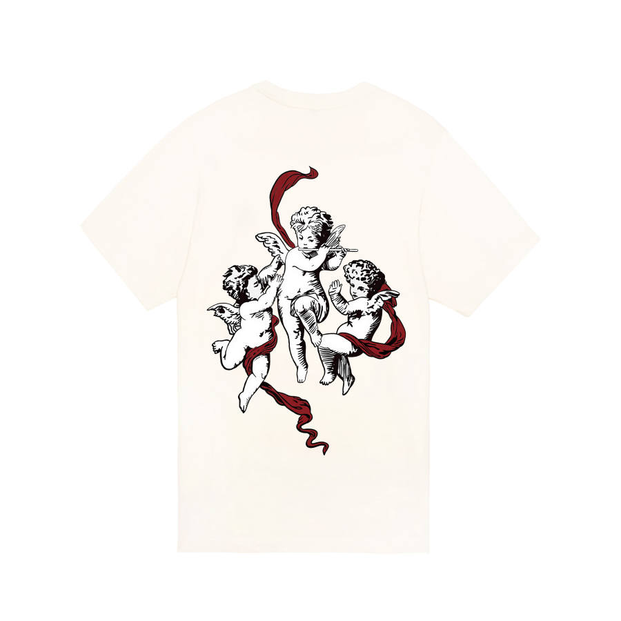 Adidas Adidas MUST HAVES T Shirts Unisex Ecru Crew Neck Moderate Straight Fit