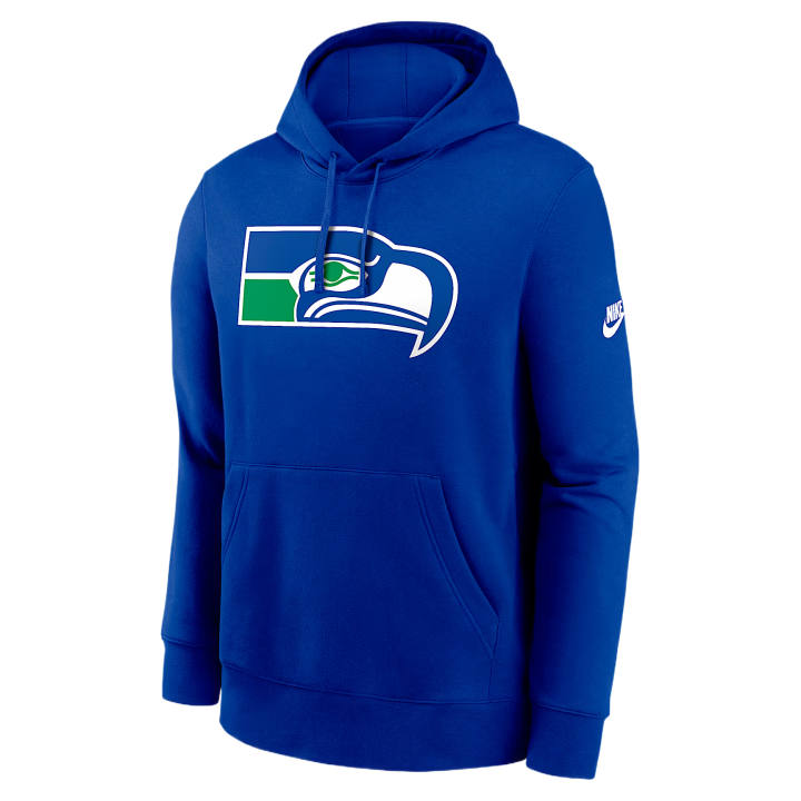 Nike Nike Sweatshirts Men's Royal Hooded Non Detachable Moderate Straight Fit