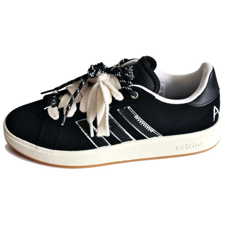 Adidas Adidas Grand Court Base 00s Skateboard Shoes Unisex Low Top Beige