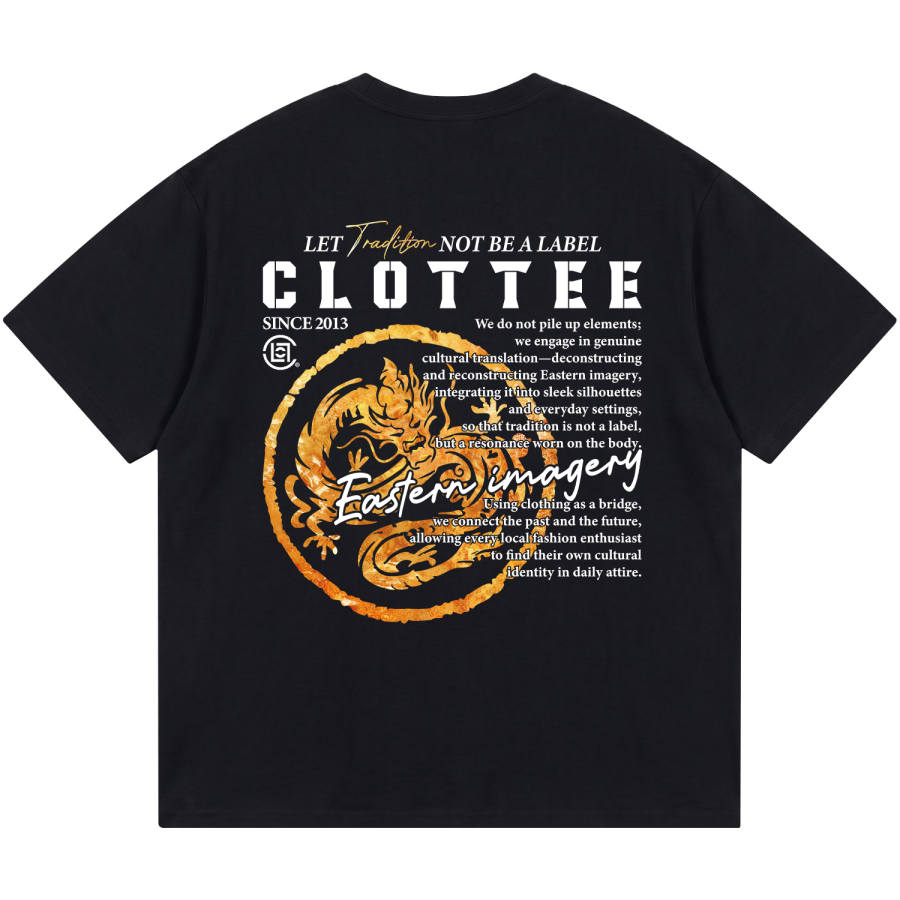 CLOT T Shirts Unisex Crew Neck Moderate Straight Fit