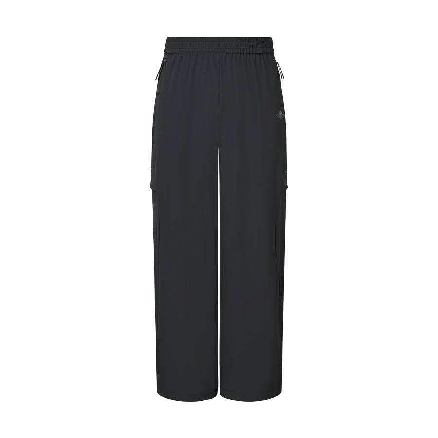Palladium Sports Pants Women's Lead Black Moderate Straight Fit Pants