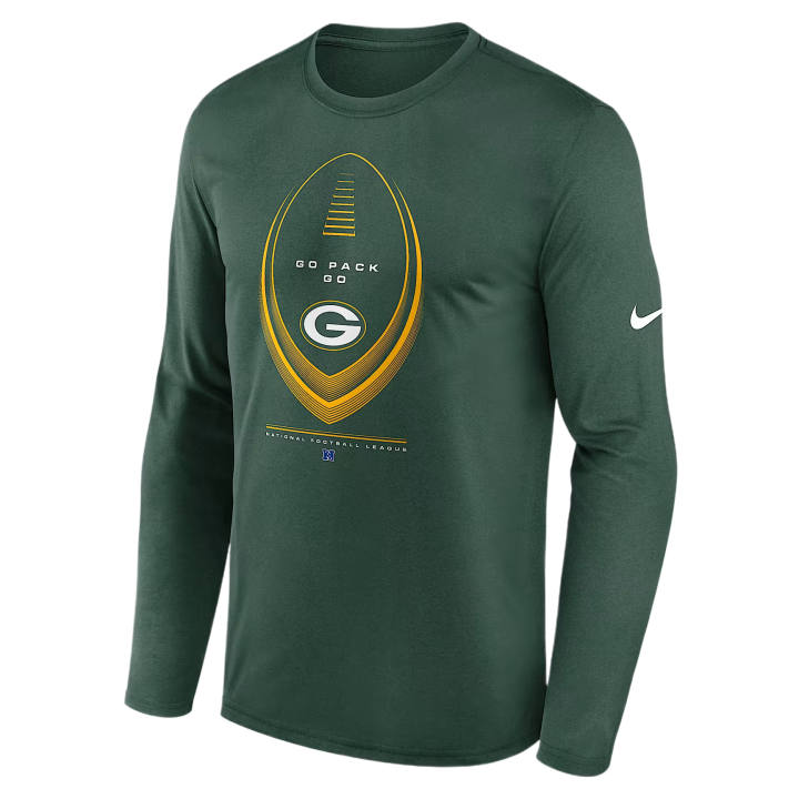 Nike Nike T Shirts Men's Green Crew Neck Moderate Straight Fit