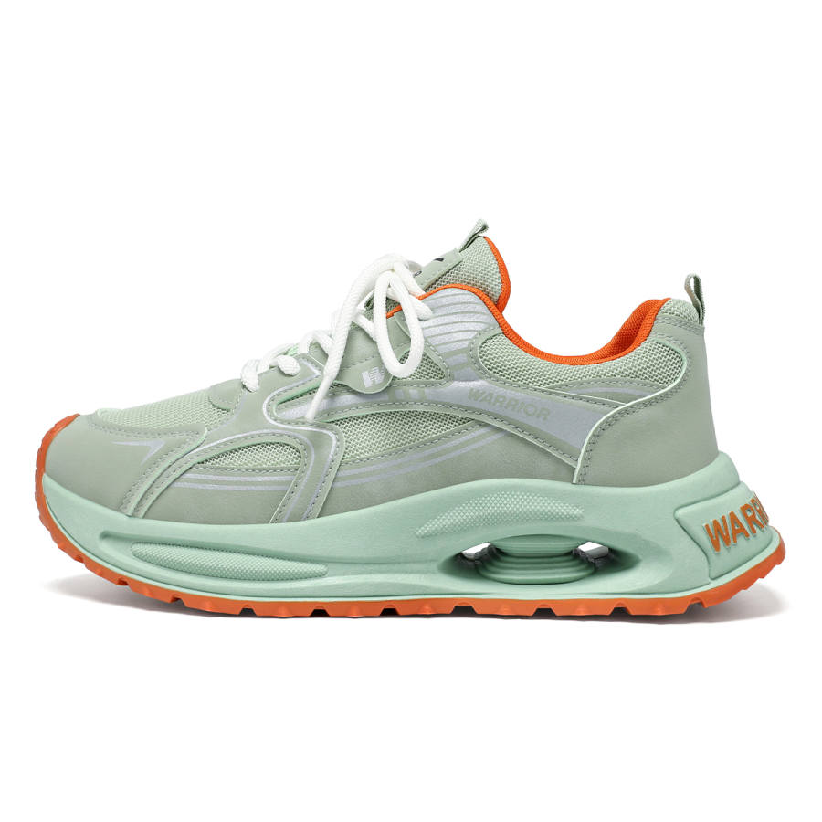 WARRIOR WARRIOR Chunky Sneakers Men's Low Top Beige/Gray/Blue