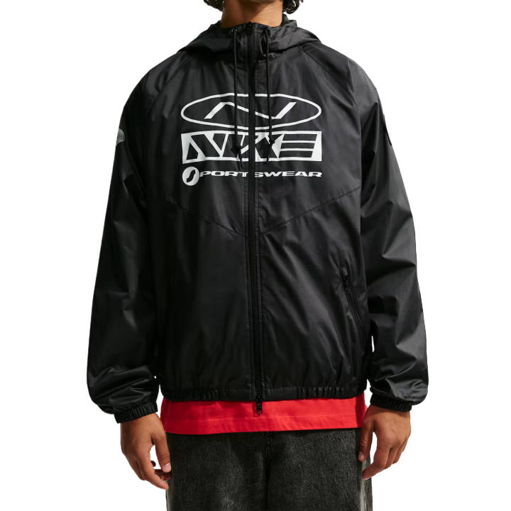 Nike Nike Jackets Men's Black/Black/Black Hooded Non Detachable Moderate