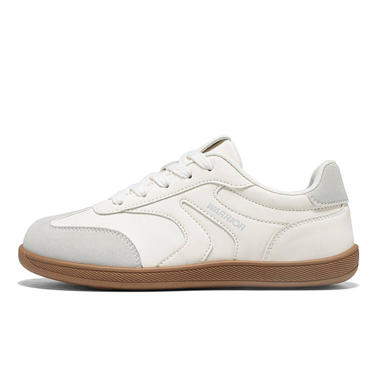 WARRIOR Casual Shoes Women's Low Top Beige/Gray/Black
