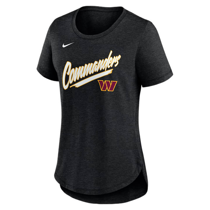 Nike Nike NFL T Shirts Women's Black Crew Neck Moderate