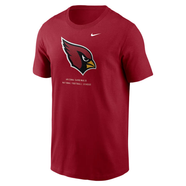 Nike Nike NFL T Shirts Men's Red Crew Neck Moderate
