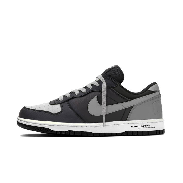 Nike Nike Big Low Lux Skateboard Shoes Men's Low Top Black Gray