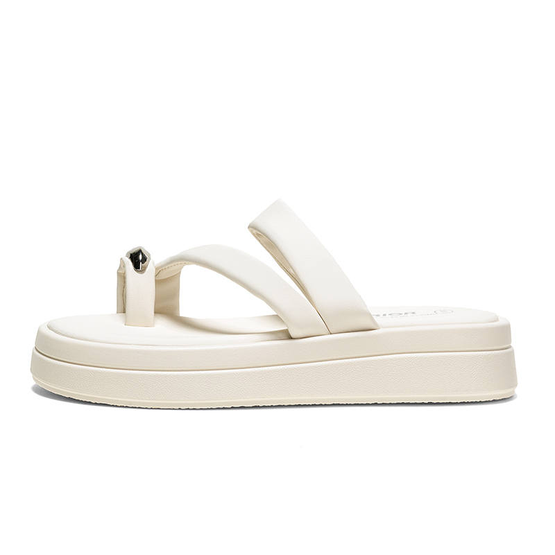WARRIOR WARRIOR Slide Slippers Women's Beige