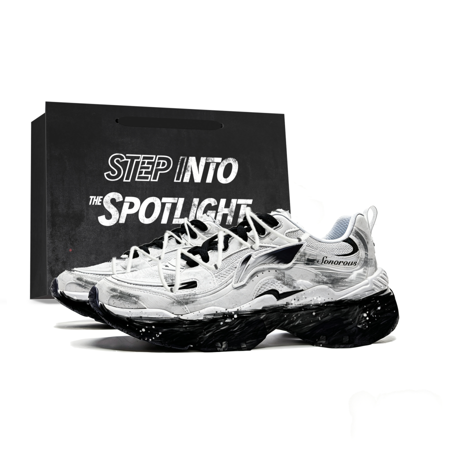 Li-Ning Li Ning Brown Sugar Casual Shoes Unisex Low Top Black White