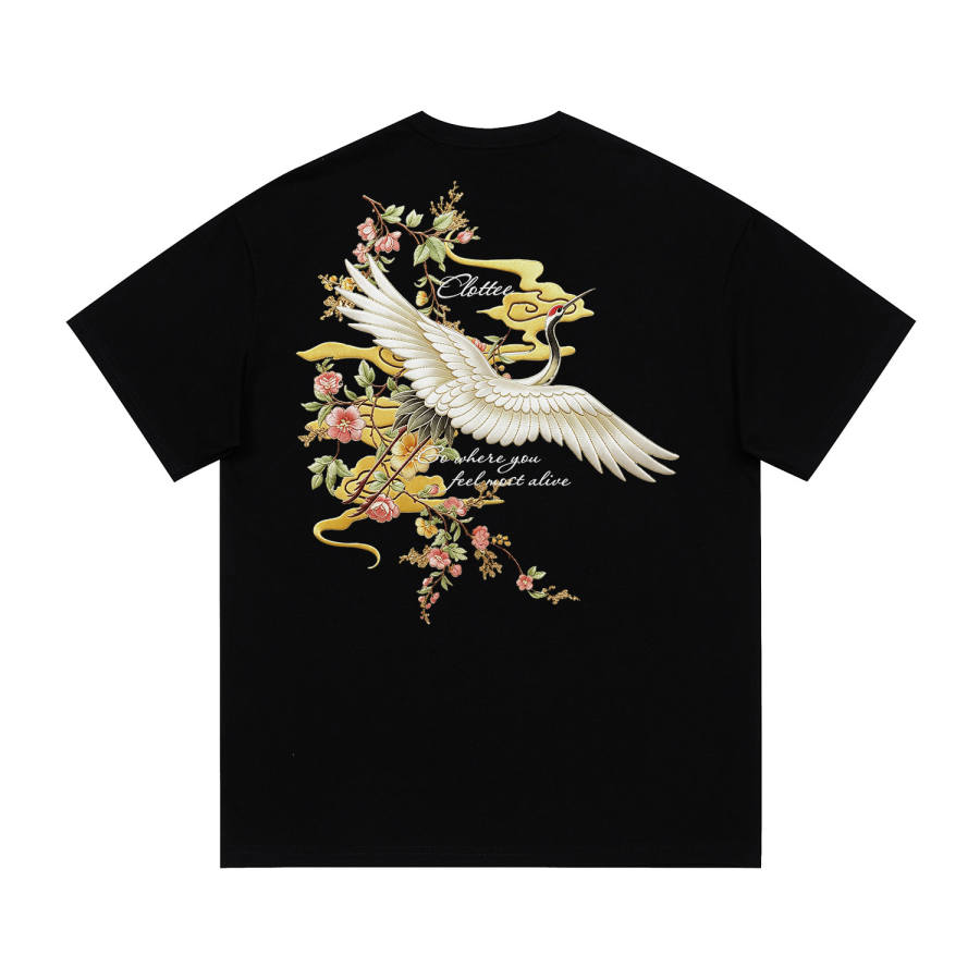 CLOT T Shirts Unisex Crew Neck Thin Straight Fit