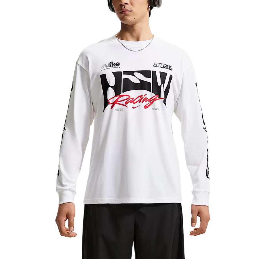 Nike Nike Sportswear T Shirts Men's White Crew Neck