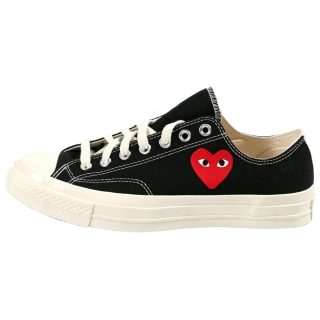 CDG Play Converse X CDG Play Skateboard Shoes Women's Black