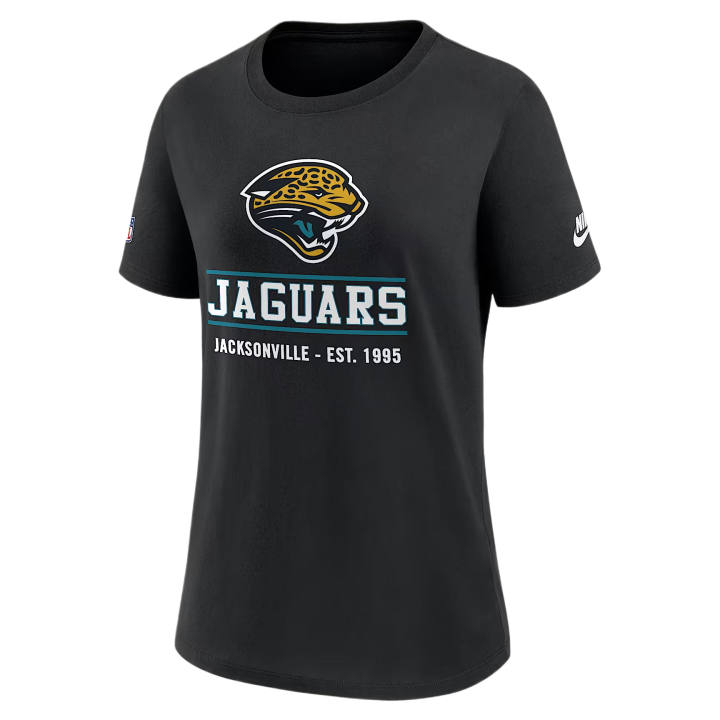 Nike Nike T Shirts Women's Black Crew Neck Moderate