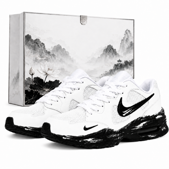 Nike Nike Air Max Fusion Running Shoes Unisex Low Top Black