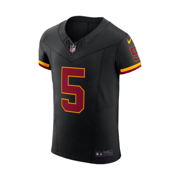 Nike Nike NFL Rugby Jerseys Men's Black V Neck Moderate