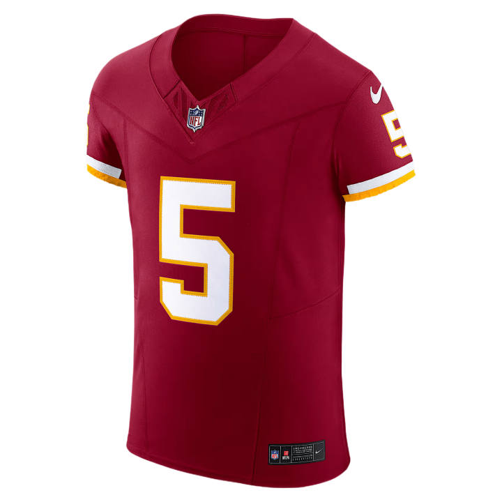 Nike Nike NFL Rugby Jerseys Men's Burgundy Red V Neck Moderate