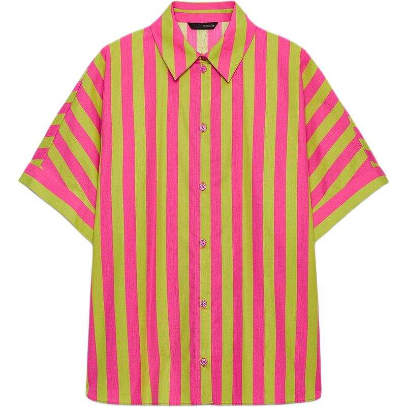 ZARA ZARA Shirts Women's Multicolor Lapel