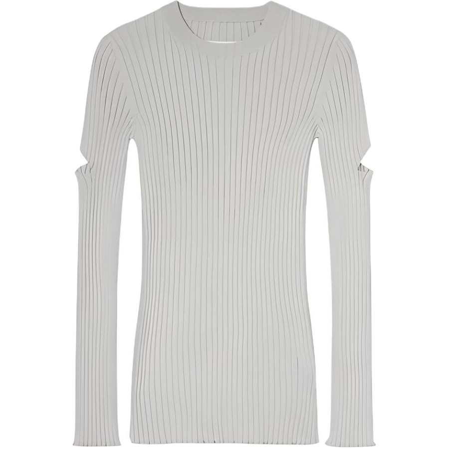 MM6 Maison Margiela FW21 Knitwear Women's Light Gray
