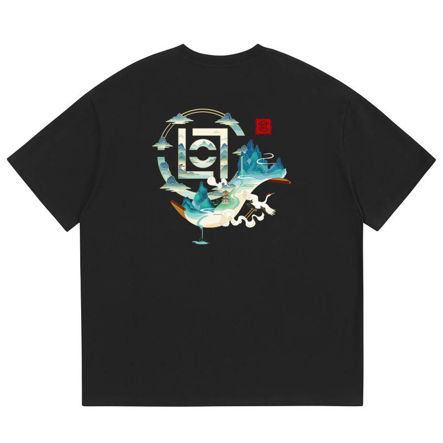 CLOT T Shirts Unisex Crew Neck Moderate Straight Fit