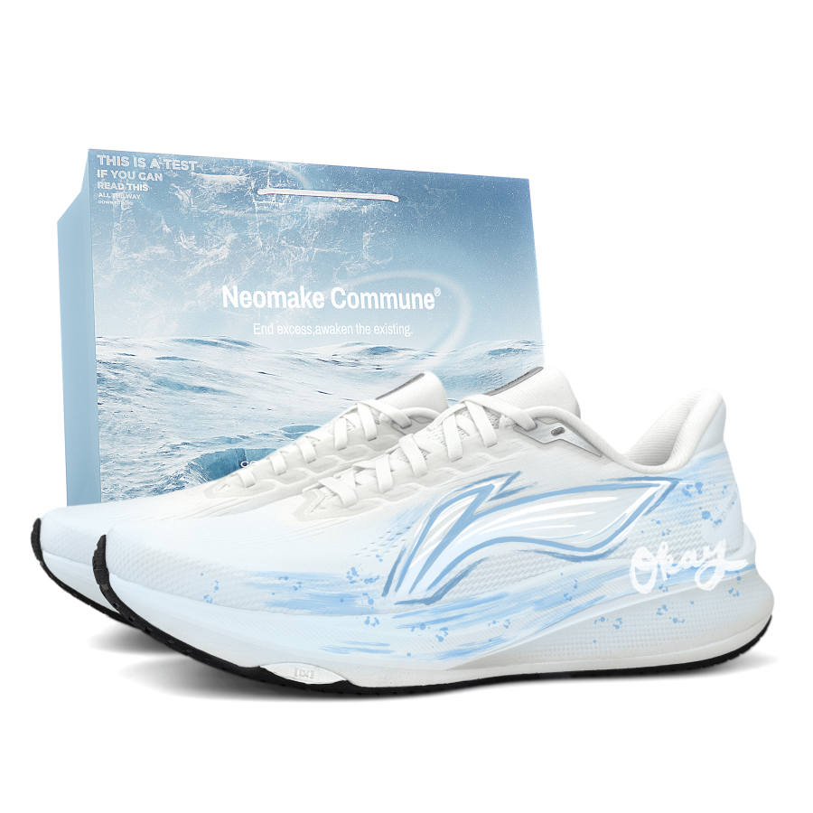 Li-Ning Li Ning Red Hare 9 Running Shoes Unisex Low Top White