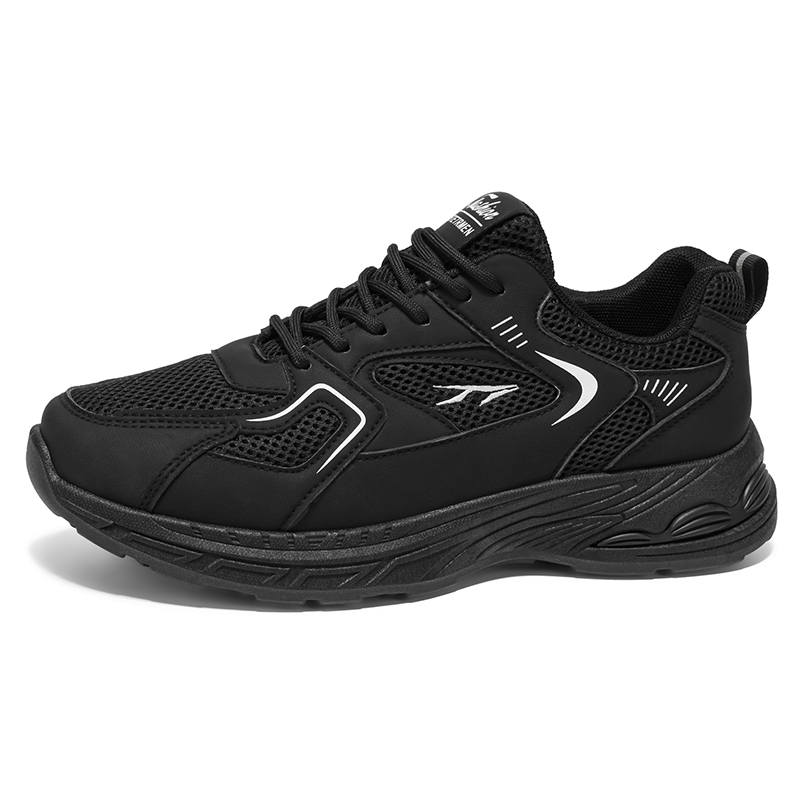 JBBCN Casual Shoes Men's Low Top Black/Gray